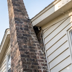 foundation failure signs for chimney